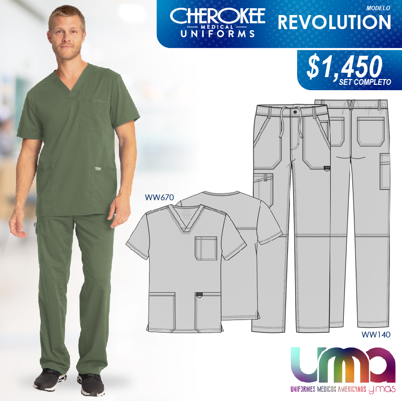 Uniformes medicos americanos